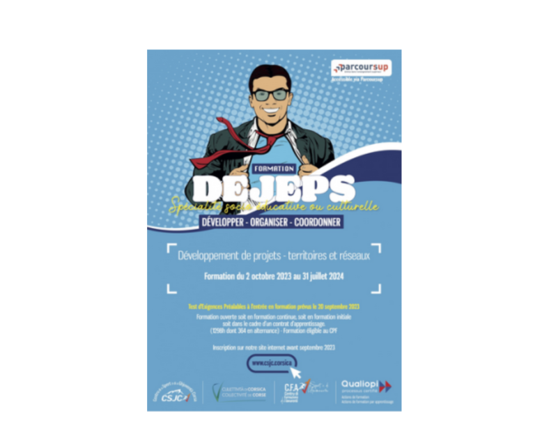 DEJEPS - Spécialité Socio Educative ou Culturelle - Corsica Orientazione